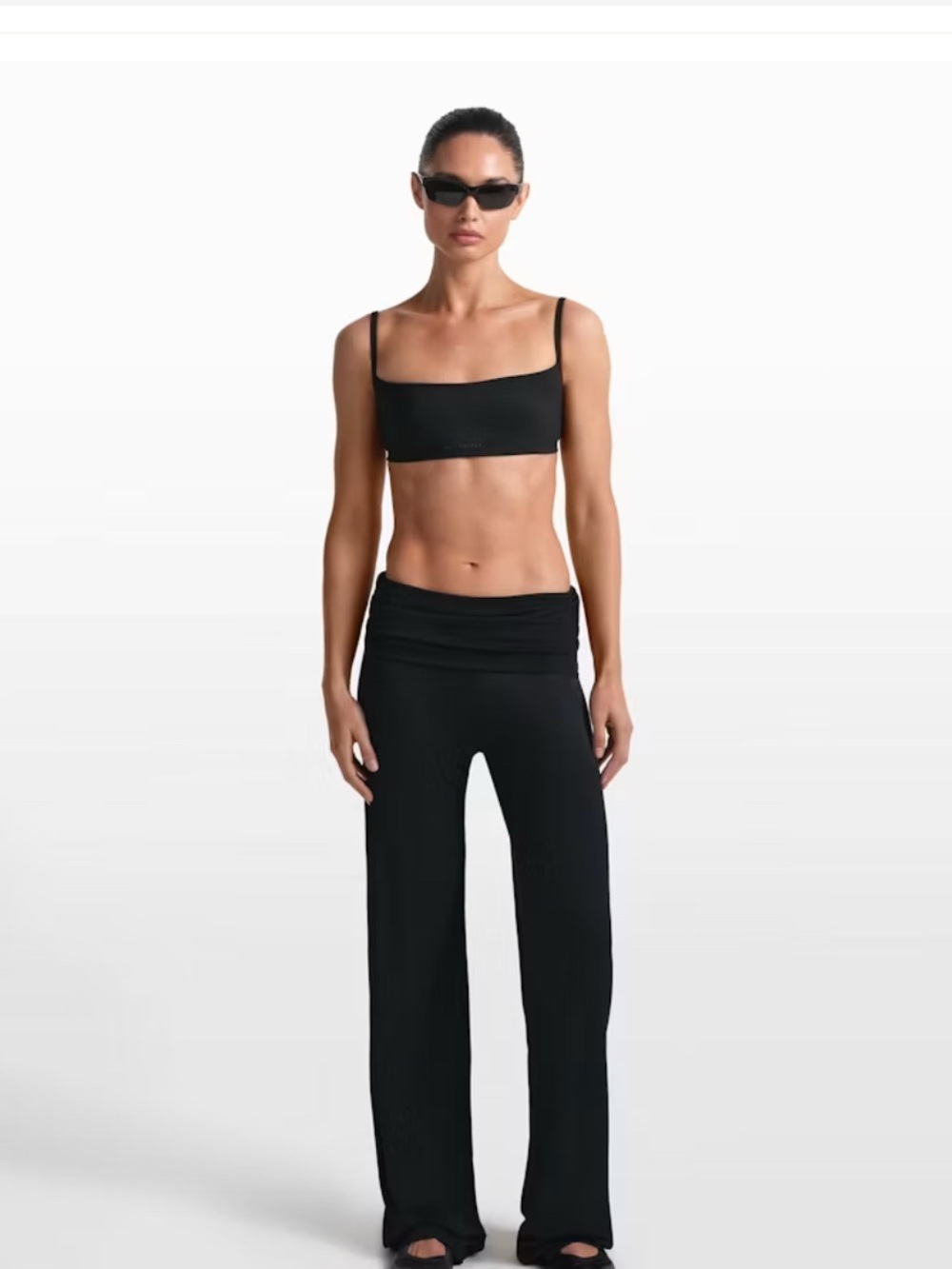 NikeSKIMS Stretch Knit Wide-Leg Pants